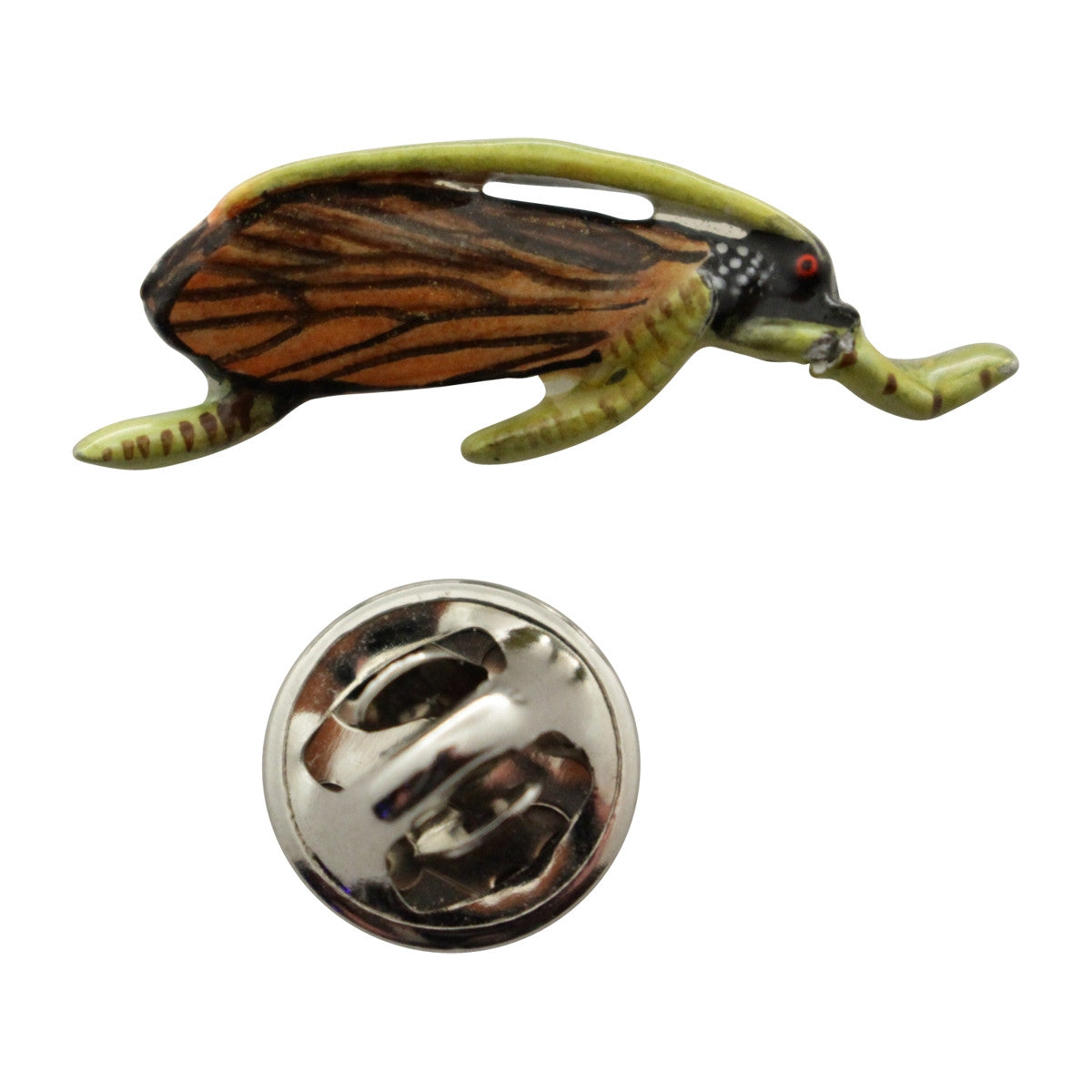 Caddis Fly Pin ~ Hand Painted ~ Lapel Pin ~ Hand Painted Lapel Pin ~ Sarah's Treats & Treasures